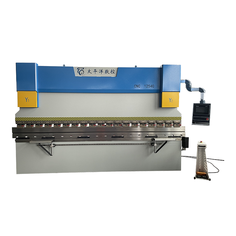 Série WE67K Elektro-hydraulická servo CNC Hydraulický ohýbání plechu